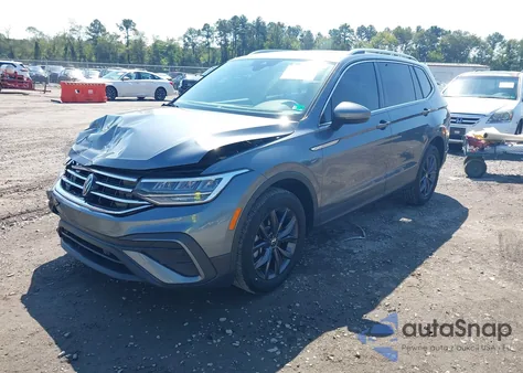 2022 Volkswagen Tiguan 2.0T Se z USA, uszkodzony, nr VIN 3VV2B7AX4NM031748